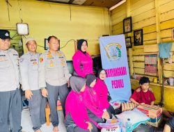 Polsek Sungai Beremas Pasaman Barat Sambangi Pasutri Penderita Penyakit Menahun