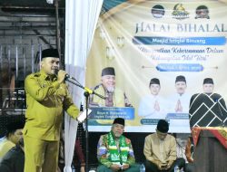 Pererat Silaturahmi, Pj.Sekda Raju Minropa Hadiri Halal bi Halal di Binuang