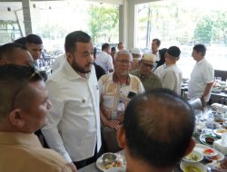 Walikota Fadly Amran Serap Aspirasi Pedagang Pasar di Rumah Makan