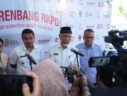 Transformasi Ekonomi Berbasis Investasi Menjadi Fokus Arah Pembangunan Sumbar Tahun 2027