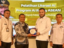 Pemko Padang Selenggarakan Pelatihan Literasi Artificial Intelligence Bagi 500 Kepala Sekolah se-Kota Padang