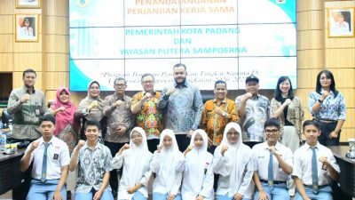 Progul Padang Juara, Pemko Padang Beasiswakan 8 Siswa ke Sampoerna University Tahun Ajaran 2026/2027