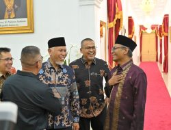 Gubernur Mahyeldi Puji Kinerja Muhibuddin Selama Menjabat Sebagai Kajati Sumbar