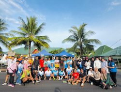 Viral di CFD Padang, Ratusan Pelari Ikut BRImo Car Free Run BRI Runners