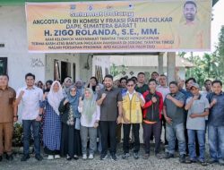 Perjuangan Zigo Rolanda Berbuah Hasil, Warga Solok Selatan Nikmati PAMSIMAS