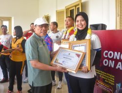 Wakil Walikota Maigus Nasir Turut Sambut Kedatangan Atlet Polda Sumbar di Kejuaraan Internasional