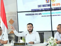 Pemko Padang Gelar Exit Meeting Bersama BPK Perwakilan Sumbar, Bahas LKPD 2025