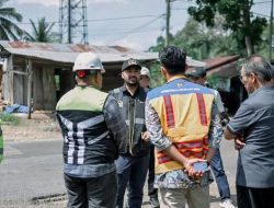 Tinjau Proyek Jalan Dharmasraya, Zigo Rolanda Pastikan Infrastruktur Berdampak bagi Warga