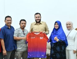 Walikota Fadly Amran Terima Ketua Panitia BOM RUN, Perkuat Destinasi Tourism
