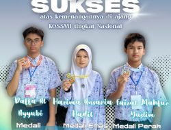 Tiga Siswa SMPN 1 Padang Raih Prestasi Tingkat Nasional pada Kompetisi Sain Muslim