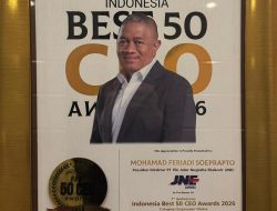 Mohamad Feriadi Soeprapto Raih Indonesia Best 50 CEO Awards 2026