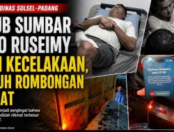 Wagub Sumbar Vasko Ruseimy Alami Kecelakaan di Perjalanan Dinas, Seluruh Rombongan Selamat
