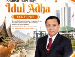 Muslim M Yatim Perkuat Silaturahmi Lewat Penyaluran Kurban di 37 Titik Sumbar