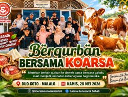 Green Qurban KOARSA 2026 Salurkan 7 Ekor Sapi untuk Korban Galodo di 9 Dusun Malalo