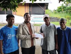 Rahmat Saleh Buktikan Kerja Nyata, Berikan Bantuan Bibit 2.000 Hektare Ke Masyarakat