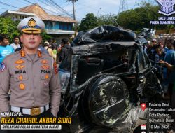 Ini Penjelasan Dirlantas Polda Sumbar Terkait Kecelakaan Beruntun, 4 Orang Meninggal Dunia 6 Kendaraan Ringsek