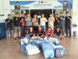BNNP Sumbar Berhasil Gagalkan Peredaran Narkotika 150 Kilogram Jenis Ganja di Kabupaten Agam