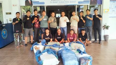 BNNP Sumbar Berhasil Gagalkan Peredaran Narkotika 150 Kilogram Jenis Ganja di Kabupaten Agam