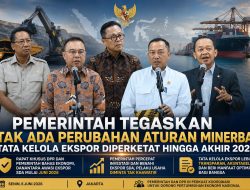 Pemerintah Tegaskan Tak Ada Perubahan Aturan Minerba, Tata Kelola Ekspor Diperketat hingga Akhir 2026