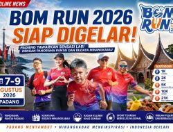 BOM RUN 2026 Siap Dongkrak Pariwisata Padang Lewat Sport Tourism Berkelas Nasional