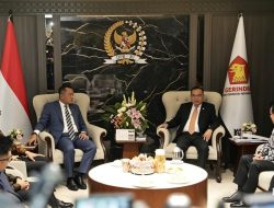 Dony Oskaria dan Dasco Bahas Buyback Saham BUMN di Tengah Tekanan Pasar Global