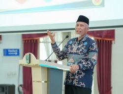 Gubernur Mahyeldi Dorong Setiap OPD Jadikan Inovasi sebagai Budaya Kerja
