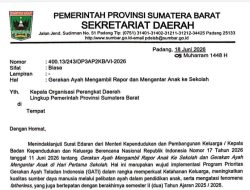 Gerakan Ayah Mengantar Anak ke Sekolah Digulirkan, Sekdaprov Sumbar Ajak ASN Jadi Teladan dalam Pengasuhan