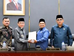 DPRD Padang Gelar Paripurna Penyampaian Ranperda LKPD APBD Tahun Anggaran 2025 Oleh Walikota Padang