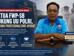 Ketua FWP-SB Novrianto Dukung UU Polri, Dorong Profesionalisme Aparat