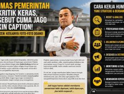 Humas Pemerintah Dikritik Keras, Disebut Cuma Jago Bikin Caption! Netizen: Kerjanya Foto-foto Doang!