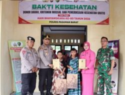 Hari Bhayangkara ke-80, Kapolres Agung Tribawanto Perkuat Kedekatan Polri dan Masyarakat Lewat Bakti Kesehatan