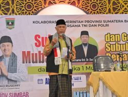 Gubernur Mahyeldi Ajak Masyarakat Maknai 1 Muharam dengan Perubahan dan Penguatan Karakter