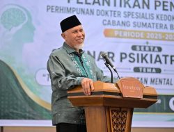 Kasus Bunuh Diri hingga Gangguan Mental Meningkat, Mahyeldi Minta PDSKJI Perkuat Layanan hingga ke Daerah