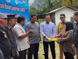 Rahmat Saleh Resmikan Hunian Tetap KARTA untuk Korban Banjir Bandang di Sumbar