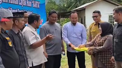 Rahmat Saleh Resmikan Hunian Tetap KARTA untuk Korban Banjir Bandang di Sumbar