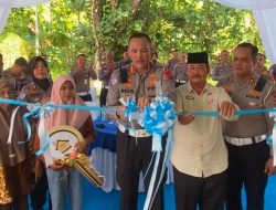 Dirlantas Polda Sumbar Resmikan Bedah Rumah Warga Kurang Mampu dalam Rangka Hari Bhayangkara ke-80
