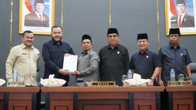 DPRD Kota Padang Gelar Paripurna Penyampaian Nota Keuangan Ranperda Perubahan APBD Tahun 2026 Oleh Walikota