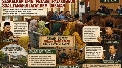 Niniak Mamak Koto Nan Ompek Sesalkan Opini Pejabat Payakumbuh Soal Tanah Ulayat Demi Jabatan
