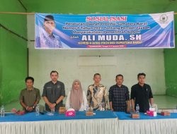 Ali Muda Sosialisasikan Perda Pemberdayaan Masyarakat dan Pemerintahan Nagari di Lembah Melintang Pasbar
