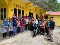 Plt. Wali Nagari Batu Kalang Utara Apresiasi Betor dari Pokir Anggota DPRD Sumbar Muhammad Yasin