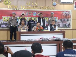 Polres Pasaman Barat Gelar Konferensi Pers Terkait Kasus Pembunuhan Ibu dan Nenek Kandung di Sungai Aur