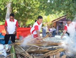 HUT RI ke-81, Polres Pasaman Barat Gelar Aksi Bersih Bersih di Kawasan Objek Wisata Pantai Pigago