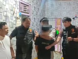Tim URC Satreskrim Polres Pasaman Barat Amankan Seorang Pemuda Yang Mengamuk Menggunakan Sebilah Pisau