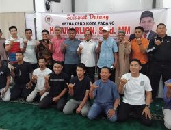 Ketua DPRD Kota Padang H.Muharlion Tampung Aspirasi Warga Komplek Graha Bungo Mas, Fokus Pembangunan Jalan Utama