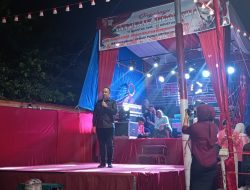 Wakil Ketua DPRD Sumbar Nanda Satria Hadiri Malam Puncak HUT RI 81 di Purus