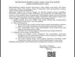 Kabut Asap Makin Pekat, Walikota Fadly Amran Putuskan PAUD hingga SMP di Padang Belajar Daring