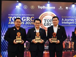 Perkuat Tata Kelola dan Manajemen Risiko, ITDC Borong Tiga Penghargaan TOP GRC Awards 2026