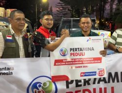 Pertamina dan Hiswana Turun Langsung Bantu Warga Terdampak Banjir Bandang di Kabupaten Solok