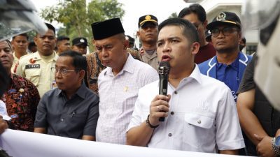 Wakil Ketua Iqra Chissa dan Anggota DPRD Terima Aksi Buruh, Ini Tuntutannya