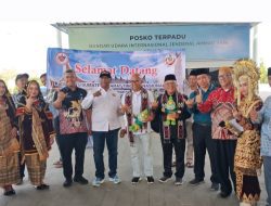 Kedatangan Khafilah Sumbar Disambut IKM Semarang dengan Jamu Tradisional